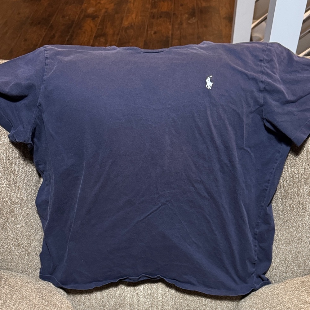 Polo by Ralph Lauren Men's Classic Blue Tee
